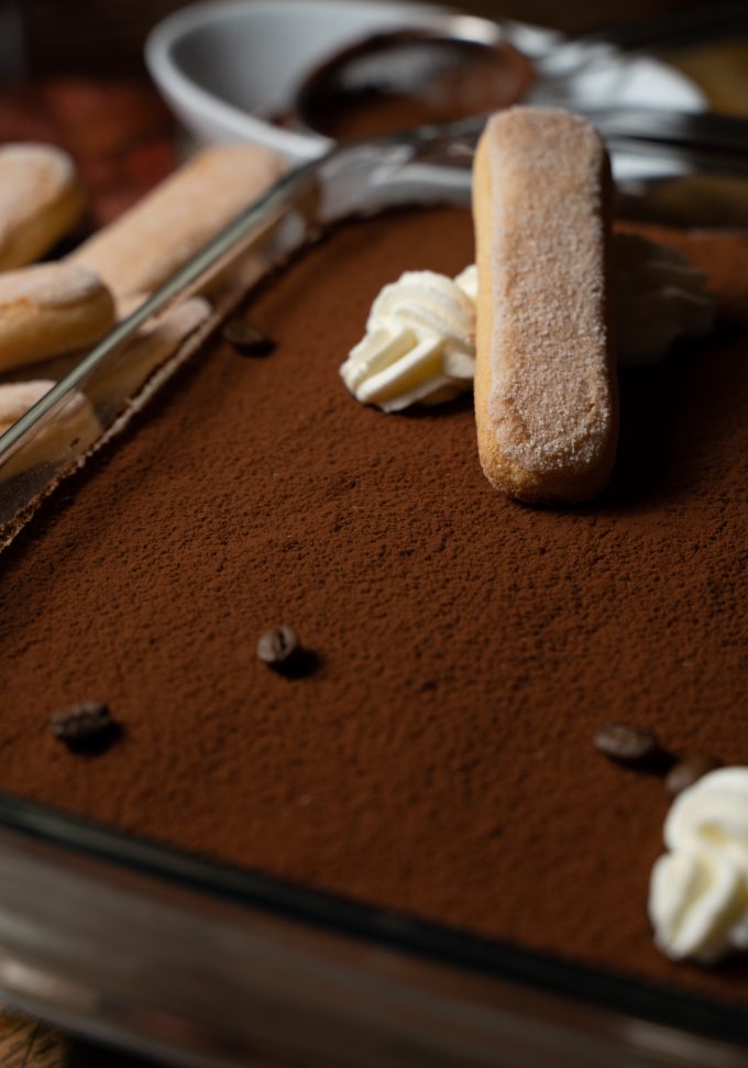 Gâteau au chocolat sans farine - tiramisu